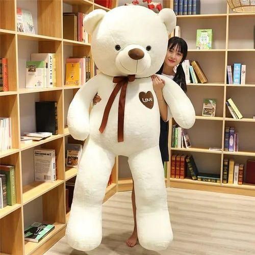 Giant White Teddy Bear 140 Cm