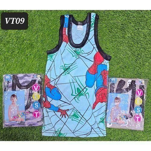 3 Pcs classic kids vest - Boys MIXED COLORS AND ASSORTRED FLOWERS