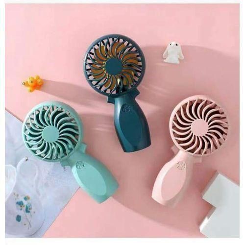 Rechargeable Mini Fan With Stand And Phone