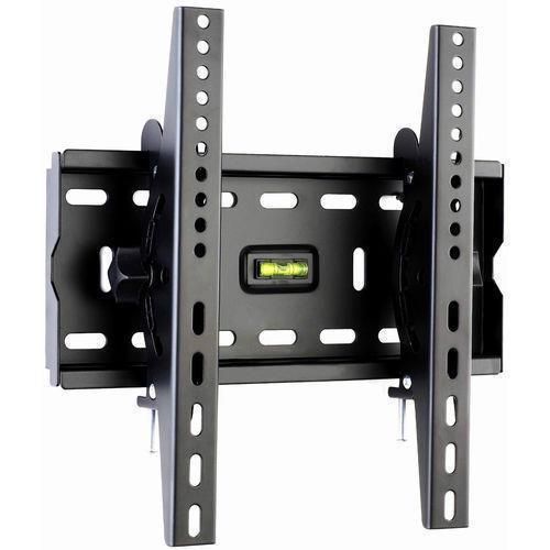 Up to 55" Inches Universal Tilt TV Wall Mount 42T Heavy Duty Bracket for 15-55 Inch Flat Screen TVs Adjustable Tilting Angle Max Load 40kg – Black
