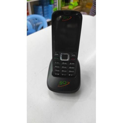 SQ LS-668, fm, dual sim, strong quality battery, loudspeaker phone, caller id. black