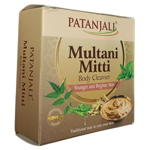 Multani Mitti Soap BODY CLEANSER Ayurvedic Fuller's Earth Formulation nk