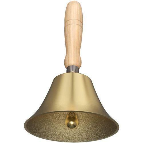 Hand Bell 14cm diameter With Wooden Handle