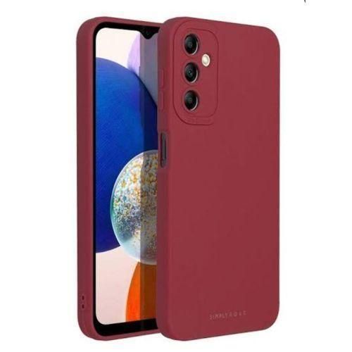 Samsung galaxy A15 Maroon Soft Silicone Phone Case/ Cover