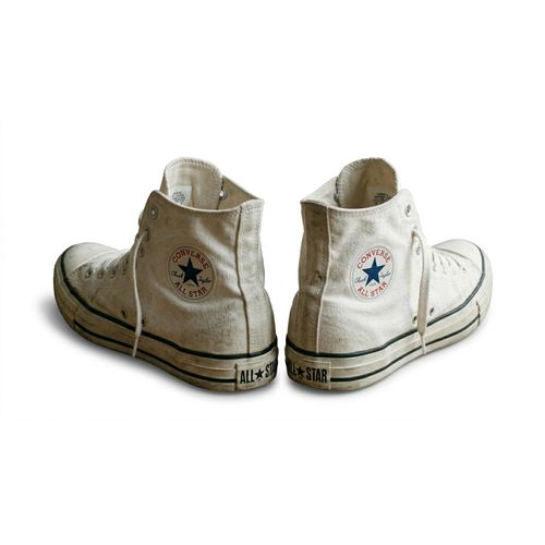 High-Top Canvas Sneaker