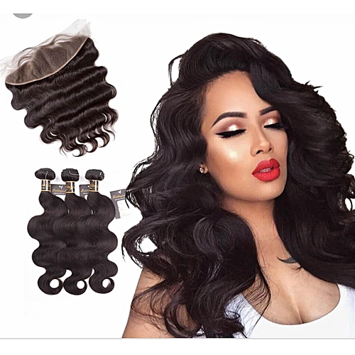Lace Closure Human Hair Weave Closure 1b