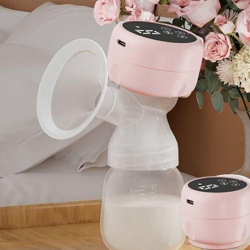 Single Portable Breast Pump Electric Intelligent Integrated High Suction Breast Pump Breast Milk Postpartum Fortable Painless Silent
