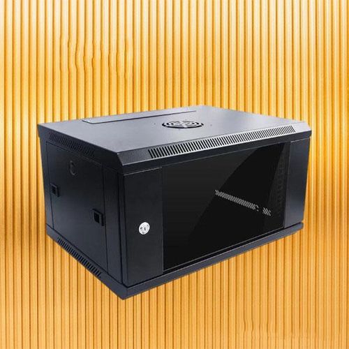 Transparent Window Wall Mount 4U Network Server Data Cabinet Wall Mountable Rack Enclosure