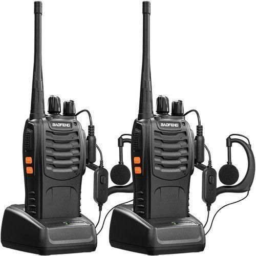 2 Pieces BF-888s 3-5KM Long Range Walkie Talkie Radio Calls -16 Channel