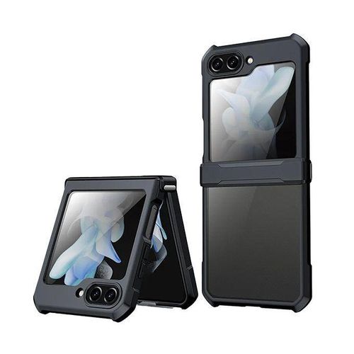XUNDD Military-Grade Shockproof Clear Case for Samsung Z Flip 7 – Slim Fit, Anti-Drop Protection, Transparent Design