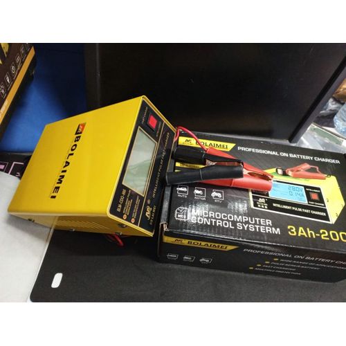 BLM-866C/BLM-866 Intelligent Pulse Fast Battery Charger – 12V/24V With LCD Screen, Pulse Technology, And Overcharge Protection