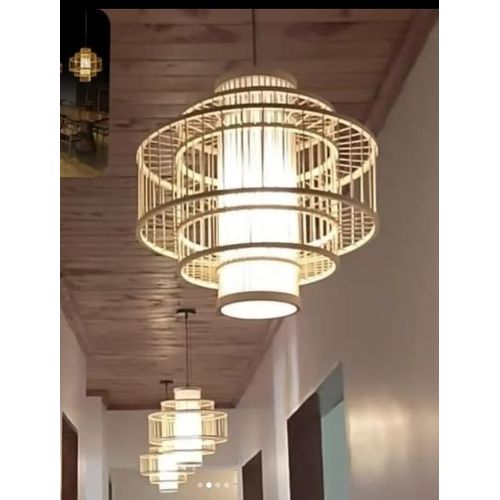 sharid bamboo pendant light