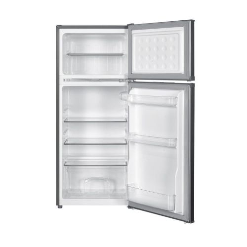 Mika 138L Double Door Refrigerator Top Mount Freezer Direct Cool Fridge