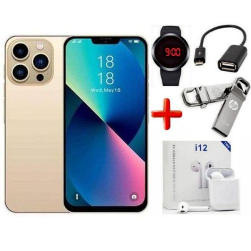 C16 Pro Max, 5(2+3Extended) Ram + 64GB RAM Storage, 6.6", 13MP, 5000mAh, Dual SIM + FREE GIFTS