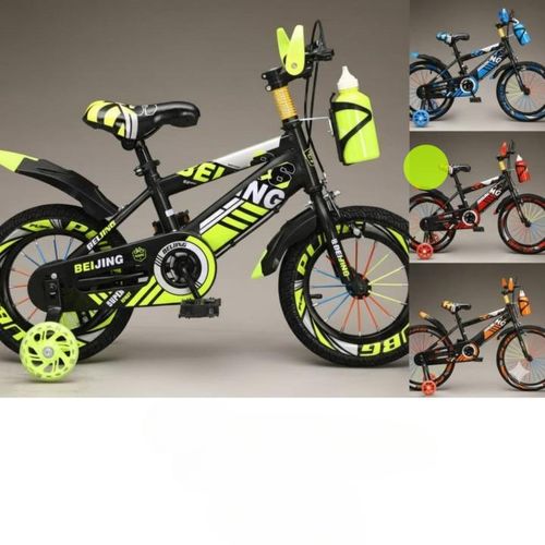 20-Inch BMX Kids Riding Bike with Water Bottle Cage and Mudguards