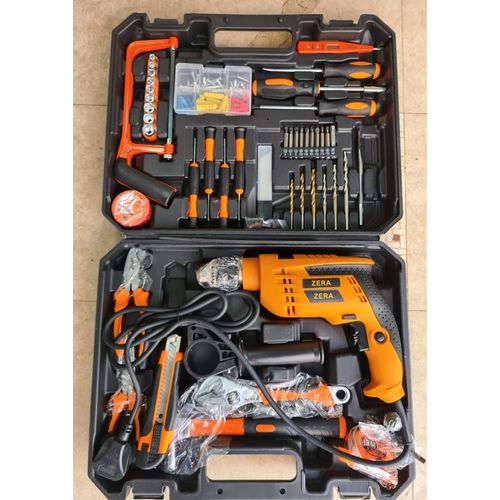 117 TOOL SETS WITH A POWERFUL 750WATTS DRILL - Dera
