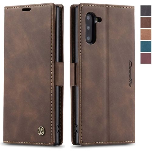 For Samsung Galaxy Note 10 Wallet Case,Soft PU Leather Flip Magnetic Stand Flip Protective Leather Cover with ID & Credit Card Slots Holder Case