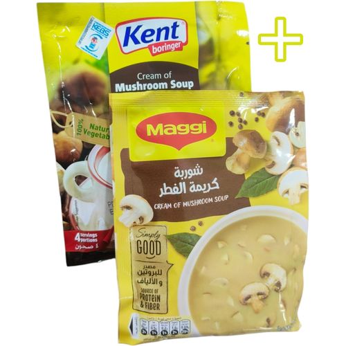 Cream Of Mushroom Soup +Maggi Cream Of Mushroom Soup bc
