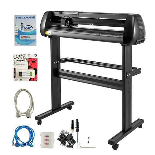 Vinyl Cutter 2 Feet Plotter Machine - Black