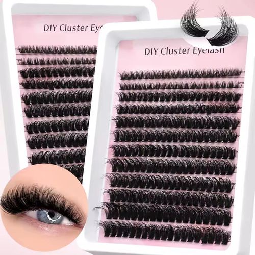 Cluster eye lashes