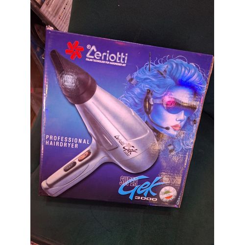 Ceriotti Super Gek 3000 Professional Ionic Hair Dryer for All Hair Types