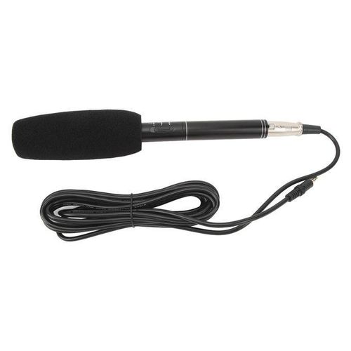 EM2800A Camera Mounted Interview Microphone for Video Production, YouTube, and Streaming