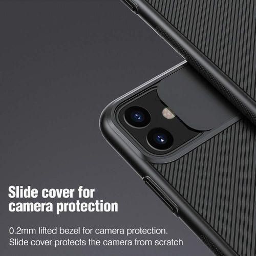 Nilkin CamShield IPhone 11 Pro CaseSlim Full-Body IPhone 11 Pro Protective Cases Cover For 11 Pro Heavy Drop Protection Patent Design 5.8''(Black)