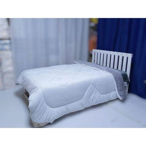 Premium Soft Velvet Single Duvet 6x6 – Ultra Warm & Fluffy Comforter White