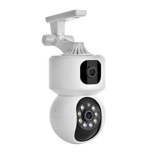 Intelligence SIM Card 4G Camera Indoor Dual Lens Mini IP Camera 3K 6MP WIFI Wireless Security Night Vision Camara Video Surveillance V380 app