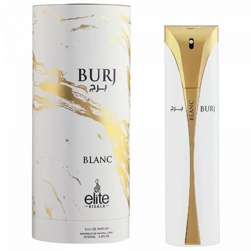 Burj Blanc EDP 100ml Floral Woody Musk Perfume for Women Elegant White Blossom Scent