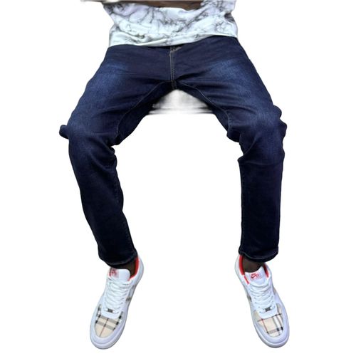 Faded Blue Men Stylish Denim Jeans