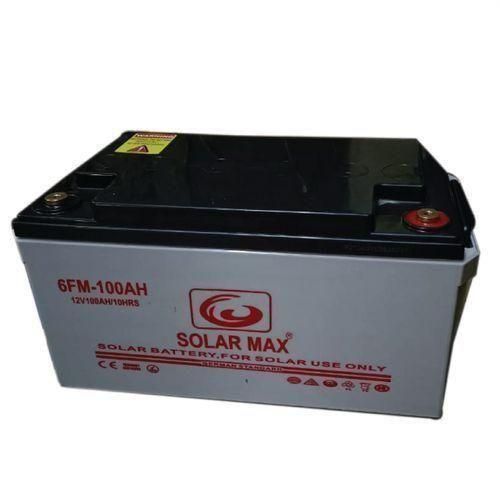 Solar Max 100 Ah Solar Battery Maintenance Free Solar Battery