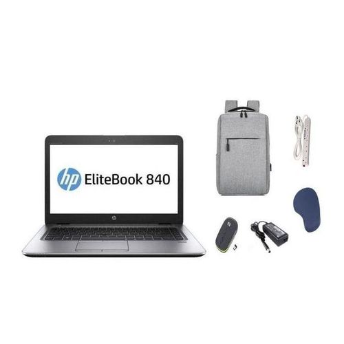 EliteBook 840 G3 6th Gen 8GB Ram, 128GB SSD, 1TB Storage, 14'' Screen Display Refurbished Intel Core I5 Laptop. Bluetooth,Webcam, Windows 11 PRO Activated, Office & Basic Software Installed + Free Bag + Charger + Wireless Mouse,MousePad + Extension