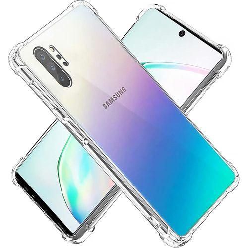 Transparent Back Cover Clear Thin Case for Samsung Galaxy Note 10 Plus-Clear Case