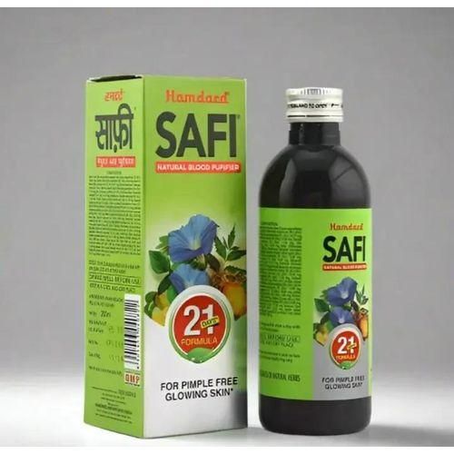SAFI Natural Herbal Blood Purifier Syrup with Skin-Clearing Ayurvedic Formula for Pimples Acne Boils and Constipation Relief Supports Liver Health Detoxification and Natural Body Cleanse Tonic