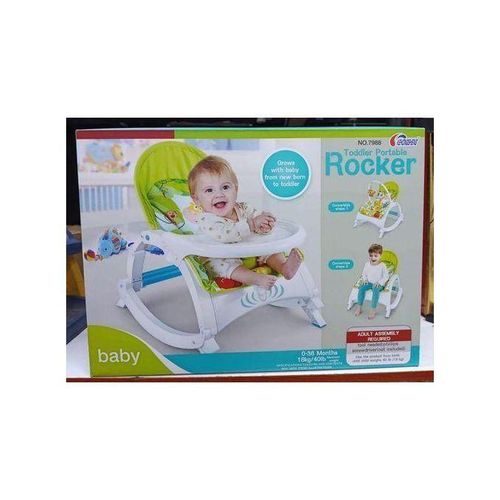 Grow-With-Me Rocker: For long-term use from infancy to toddler-hood.