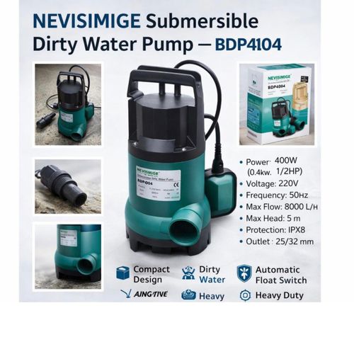 NEVISIMIGE Submersible Dirty Water Pump