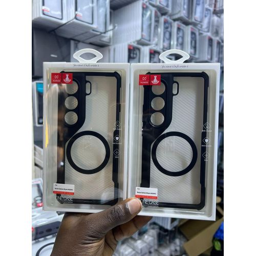 Xundo Magnetic Airbag Case for Tecno Camon 40 Pro – Shockproof Transparent Acrylic + TPU Shell with Magnetic Attraction