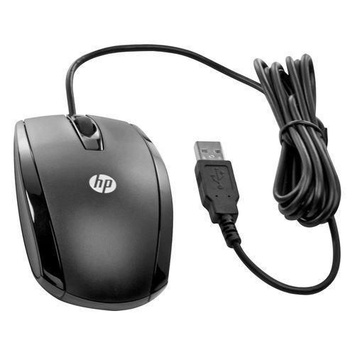 X500 Wired Optical Mouse - Black - USB Connection - 3 Buttons
