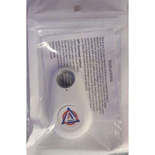 WHITE- Mini GPS Tracker for PetsKids Etc With Real-Time Tracking