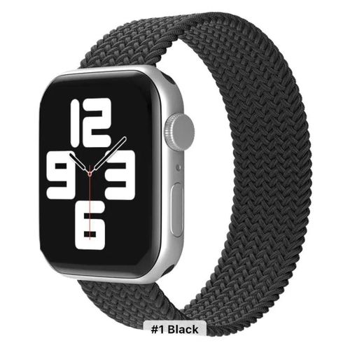 Braided Strap Compatible With Apple Watch Bands 42mm 44mm 45mm 49mm