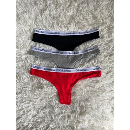 CALVIN KLEIN 6 PIECE PREMIUM THONG SET