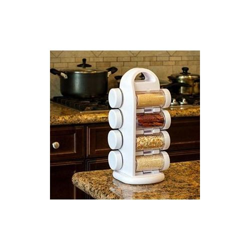 9pcs Revolving Spice 8 Shakers And 1 Stand