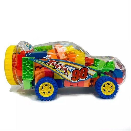 Kids Car Building Blocks Construction Set – Educational DIY Vehicle Building Toy for Boys & Girls