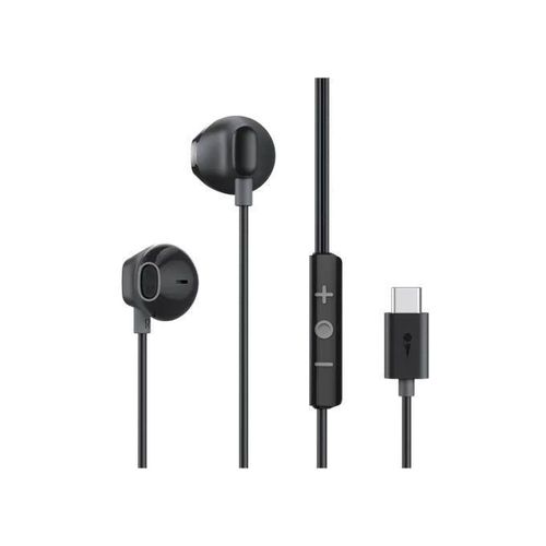 Halo Airy Type-C Half In-ear Wired HeadphonesBlack