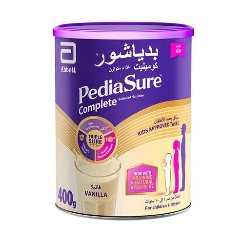 PaediaSure Shake Vanilla Flavour 400g Balanced Nutritional Supplement Drink
