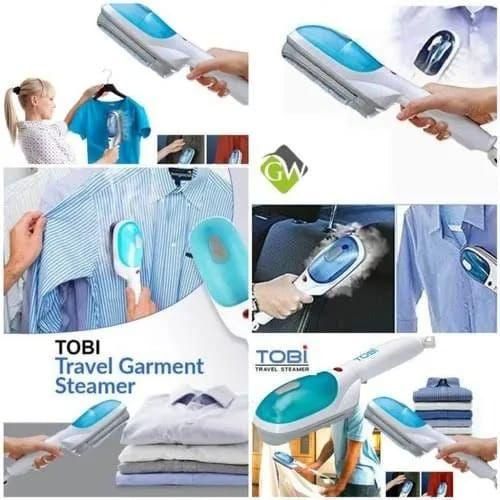 Travel Hand-held Garment Steamer with Brush