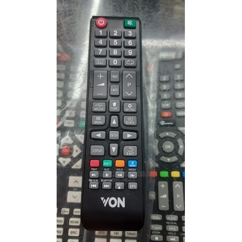 Smart TV Replacement Remote Control - Compatible with All LED/LCD Digital TVs (No Setup Required)
