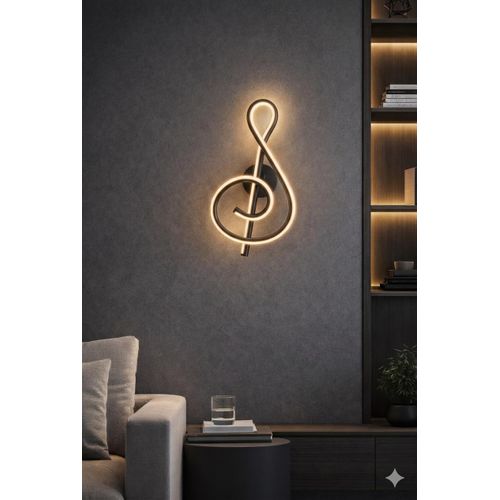 MUSIC SYMBOL LED WALL LIGHT