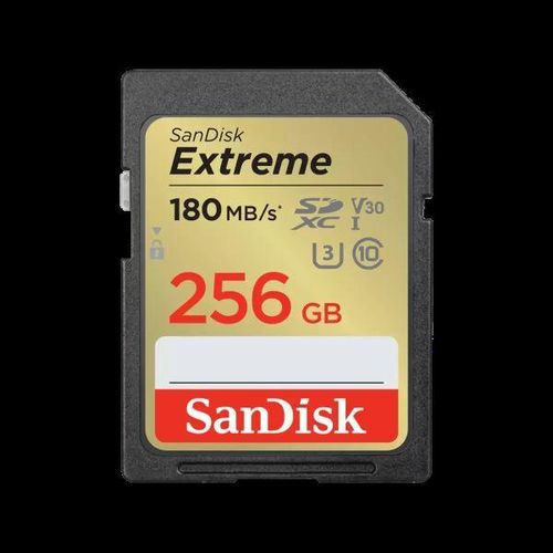 Extreme SDHC And SDXC UHS-I Card Up to 180MBs - 256GB